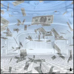 money and theatre