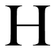 lettera H