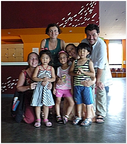 I Rodisio in Korea durante una tournée