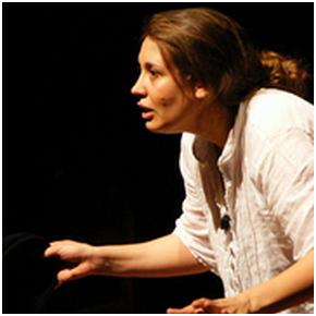 Nora Picetti in Rosa dalla paura all'America (photo: caffeletterario.org)