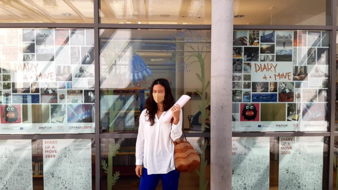 Masako Matsushita ha donato alla Città di Bassano del Grappa l'archivio di Diary of a move, un patrimonio di movimenti, gesti, coreografie tracciate da cittadini artisticamente e socialmente connessi durante il lockdown
