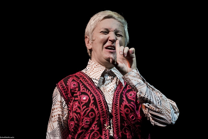 Maria Paiato in Amuleto (photo: Alessandro Botticelli)