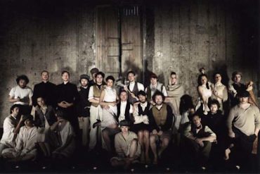 Il cast di Karamazov di Cesar Brie (photo: viefestivalmodena)