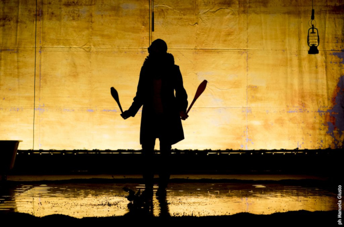 YORICK Reloaded – Un Amleto dal sottosuolo|Abbiati in Circo Kafka (photo: Antonio Ficai)