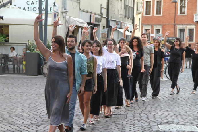 Marigia Marripinto alla testa di Nilken Line (photo: Loris Slaviero)|Il progetto Bo.Ro.Fra. (photo: Loris Slaviero)