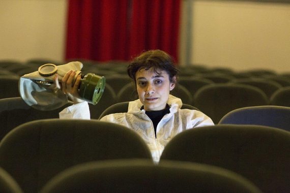 Elena Arvigo per i Monologhi dell'atomica (photo: Azzurra Primavera)