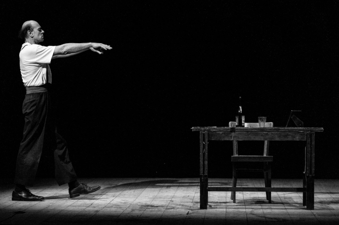 Paolo Nani in La lettera (photo: Michele Aurelio)