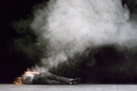 Sfumato (photo: Jacques Hoepffner)|Il nido gigante dell'installazione sonora Migrazioni|Nanook © Sonia Recchia Wireimage Getty for Tiff|La vita attorno al 'laghetto' di Bruno Roubicek