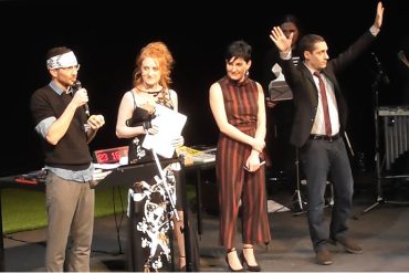 Sotterraneo durante la premiazione