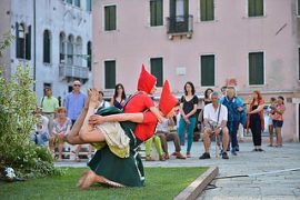 Boschetto di Ramona Caia e Sara Sguotti|Biennale Danza 2014|Sahara para todos di MK|Di Stefano e Paxton subito dopo la cerimonia di premiazione
