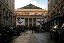 L'Odéon occupato da tre giorni (photo: Tommaso Zaccheo)
