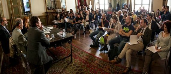 La conferenza stampa di presentazione di Interplay 2014|Natalia Casorati alla conferenza stampa di presentazione di Interplay 2014