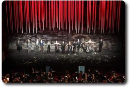 Die Walküre: il cast (photo: teatroallascala.org)|Die Walküre (Atto III) (photo: toneelhuis.be)|Die Walküre (Atto I) (photo: teatroallascala.org)|Die Walküre (Atto II): Nina Stemme (Brünnhilde)