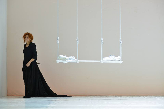 Elisabetta Pozzi in Medea (photo: Lamanna)