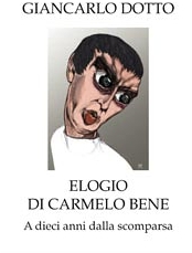 Elogio di Carmelo Bene|foto tratta dal lungometraggio Un Amleto di Meno (1972) nella spiaggia di Forte dei Marmi