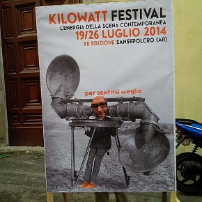 Preparativi in corso per Kilowatt|Luca Ricci