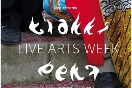 Live Arts Week 2012