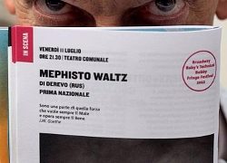 Mefistofele (alias Anton Adasinskij) a Pergine (photo: ©Romano Magrone)|Il forte austroungarico di Tenna