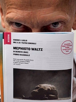 Mefistofele (alias Anton Adasinskij) a Pergine (photo: ©Romano Magrone)|Il forte austroungarico di Tenna