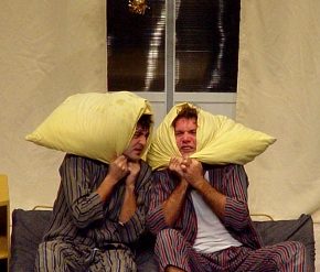 Pasquale Buonarota e Alessandro Pisci in Pigiami