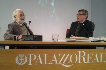 Luca Ronconi e Antonio Calbi durante il Festival di Regia|Corrado D'Elia in Don Chisciotte