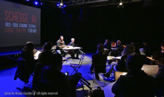 La conferenza stampa di Schegge (photo: Bruno Garetto)La conferenza stampa di Schegge (photo: Bruno Garetto)|Michele Di Mauro apre Schegge con la sua ConfessioneMichele Di Mauro apre Schegge con la sua Confessione