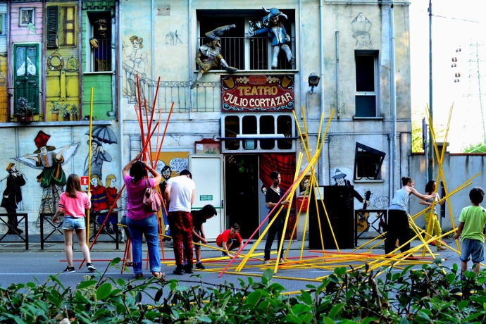 Il teatro Julio Cortazar a Pontelagoscuro (photo: Elisa Bottoni)