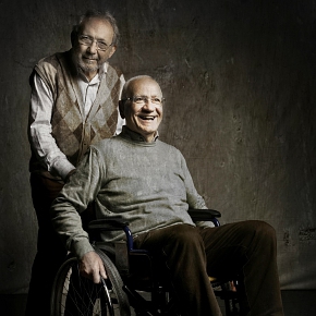 Due dei protagonisti de Il Tramonto sulla Pianura