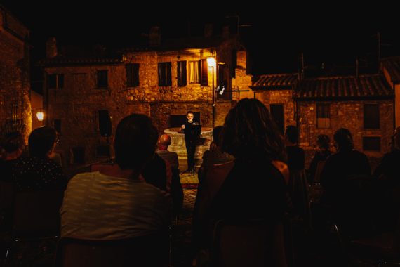 Novecento di Ciro Masella a Castiglion d'Orcia lo scorso anno (ph: Guido Mencari)