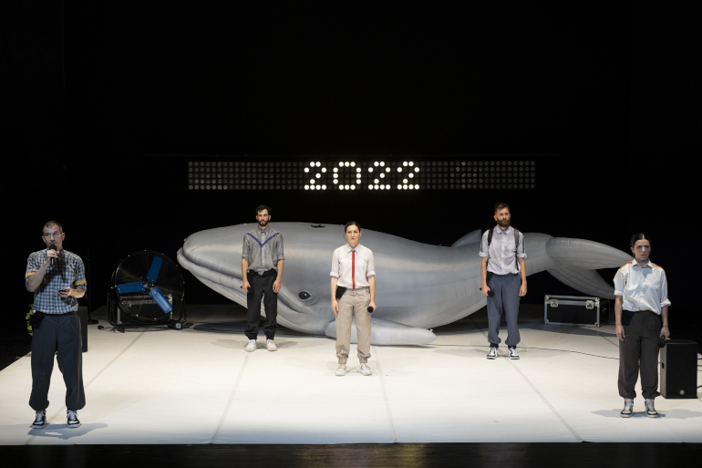 L'Angelo della storia (ph: Giulia di Vitantonio - courtesy Inteatro Festival)