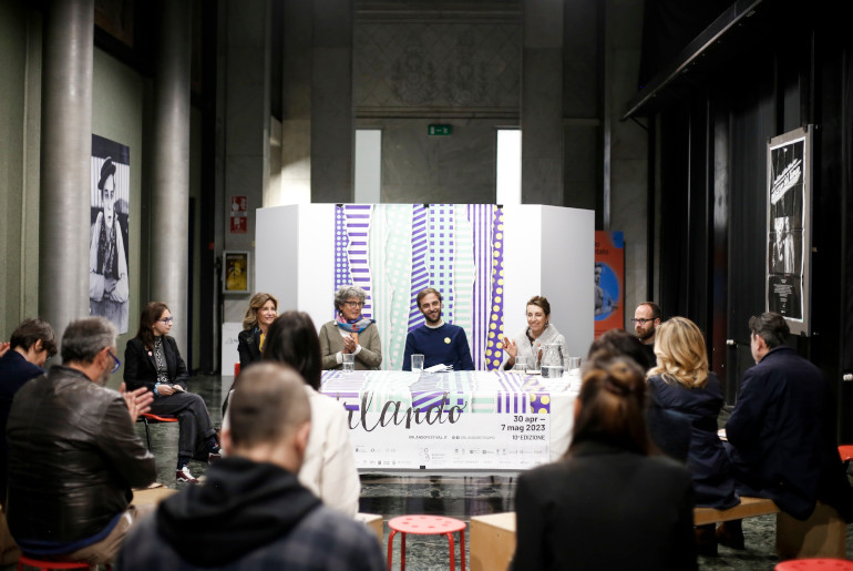 Un momento della conferenza stampa