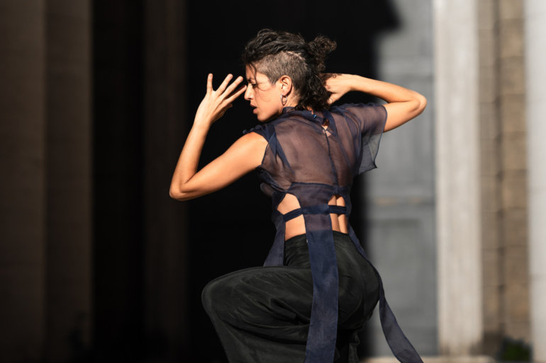 Irene Russolillo in Fàtico (ph: Giuseppe Follacchio)