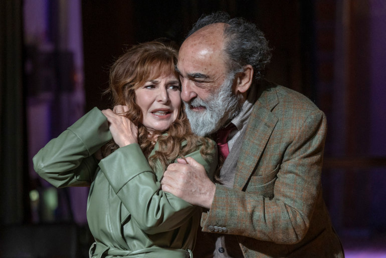 De Sio e Haber in scena (ph: Salvatore Pastore)