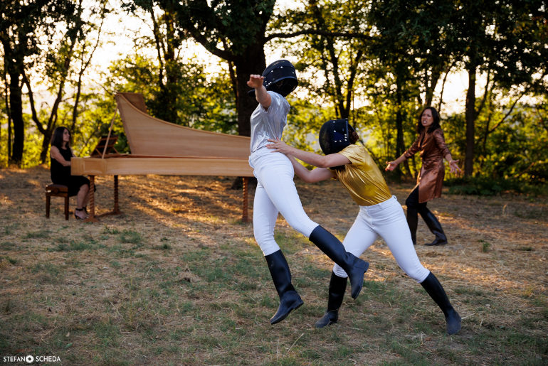 Carlo Massari / C&C Company presentano Il combattimento di Tancredi e Clorinda_ dramma a cielo aperto (ph: Stefano Scheda)