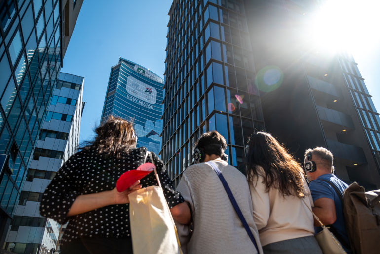Just walking (ph: Alvise Crovato)