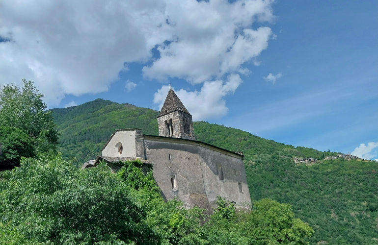 Uno scorcio el paesaggio che ha contornato il festival