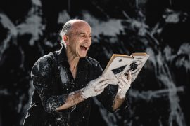 Armando Punzo nel secondo capitolo di Atlantis (ph: Guido Mencari)