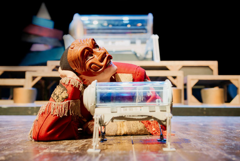 Arlecchino nel futuro (ph: Matilde Piazzi)
