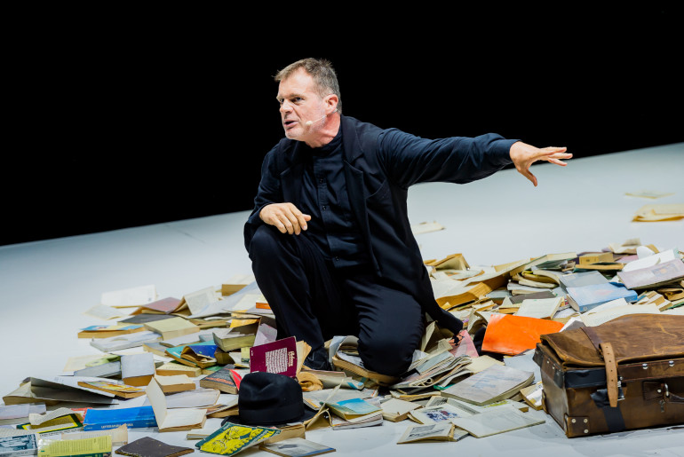 Massini in scena (ph: Filippo Manzini)