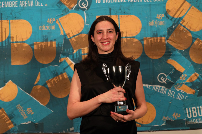 Sara Sguotti è la miglior attrice under 35 (ph: ass. Ubu per Franco Quadri)