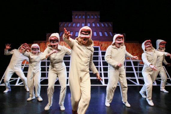 Le Baccanti, ultimo lavoro della compagnia (ph: Giorgio Sottile)