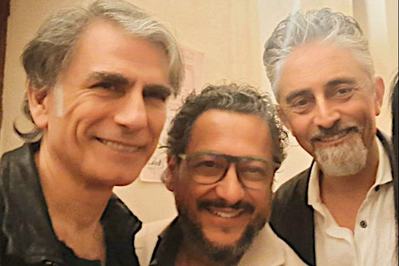 Uno scatto dei direttori artistici (ph: uff. stampa Primavera dei Teatri)