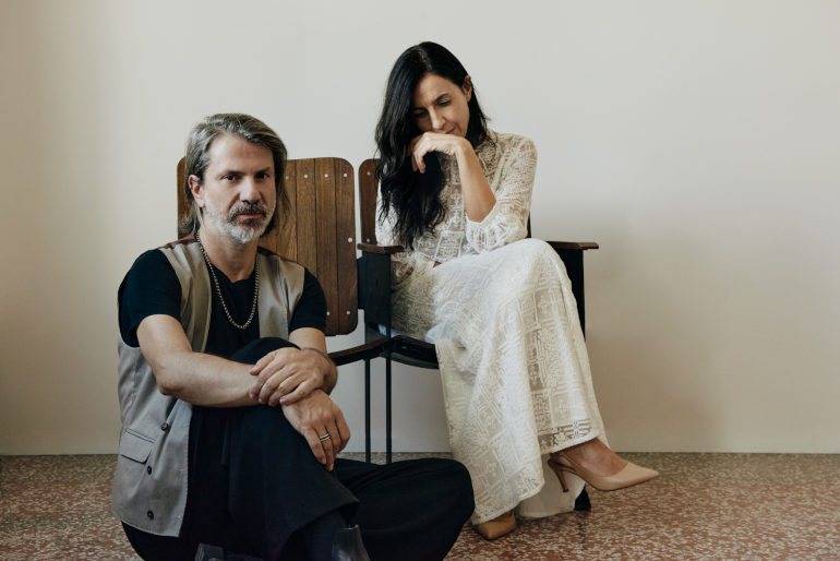 Francesca Mannocchi e Rodrigo Derasmo (ph: Ilaria Magliocchetti Lombi)