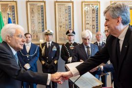 Il Giuramento del ministro Mazzi (ph: ufficio stampa Ministero del Turismo)