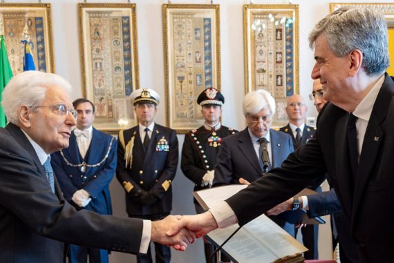 Il Giuramento del ministro Mazzi (ph: ufficio stampa Ministero del Turismo)