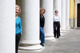 Laura Valli, Francesca Albanese e Silvia Baldini